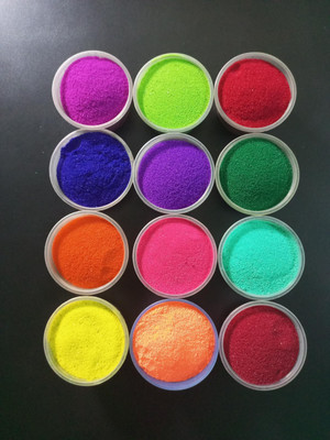 MAHA CREATION Pack of 10 Rangoli Powder(Multicolor)