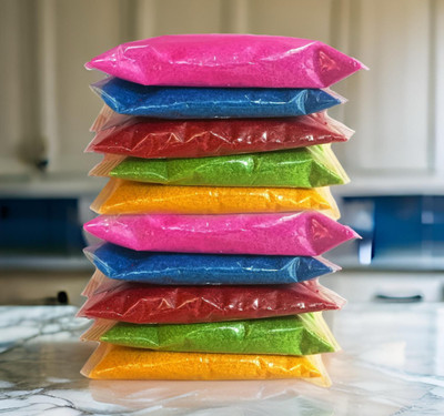 CPYFASHION Pack of 10 Rangoli Powder(Multicolor)
