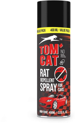 Tomcat Rat Repellent for Cars Highly Effective Odour Free 400ML PACK OF 2 Snap Trap
