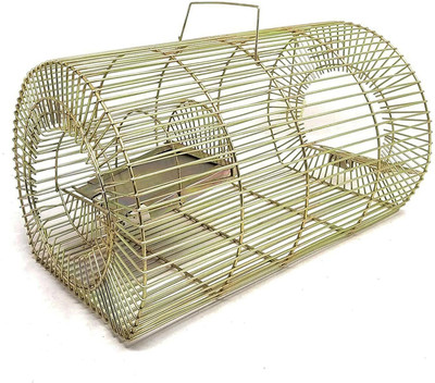 Lifekrafts Strong & Reliable –Made from sturdy iron for long-lasting use, Catch & Release Live Trap