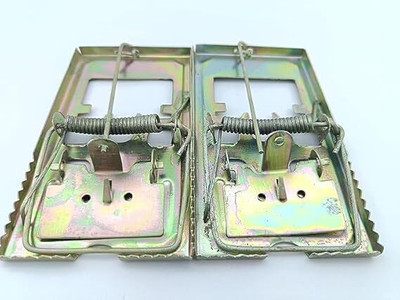 PADMAVATHI ENTERPRISES Mouse Snap Traps/Killers/Rat Trap/Rat Killer (Pack of 2) Snap Trap