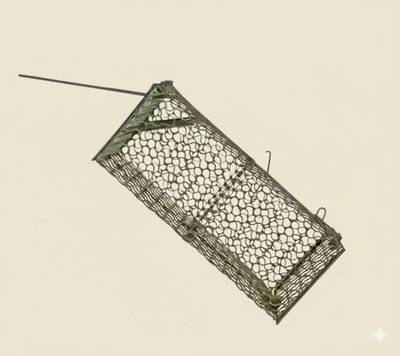 Madhutrading Chuha Pinjra ,Mouse cage, Chuha pakdne vala pinjra , Rat Cage Live Trap