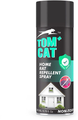 Shadow Securitronics Tom Cat No Entry Rat Repellent Spray for Home, Garage, Go-Down PACK OF 1 Live Trap