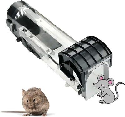 Cisily Smart Rat Trap Cage for Home & Garden - Large Humane Mouse Trap Cage Live Trap