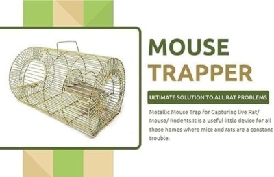 EDEN BLOOM Metal trap for Rat/Mouse | Heavy Duty - Large Snap Trap