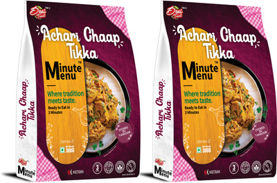Desi Treat Minute Menu Achari Chaap Tikka | Ready to Eat in 3 Minutes(600 g)