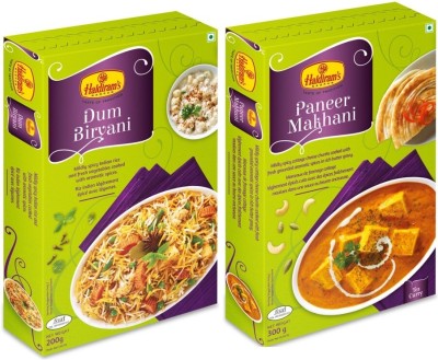 Haldiram's Dum Biryani and Paneer Makhani (Combo Pack) 500 g