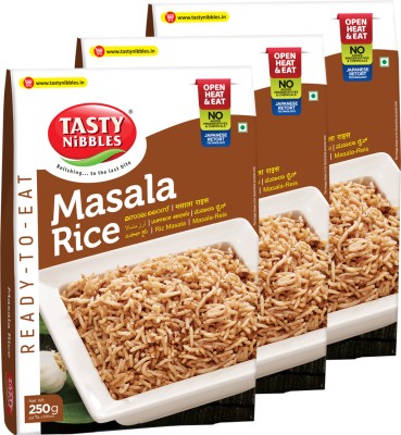 Tasty Nibbles Ready to Eat Masala Rice 250g x3 750 g