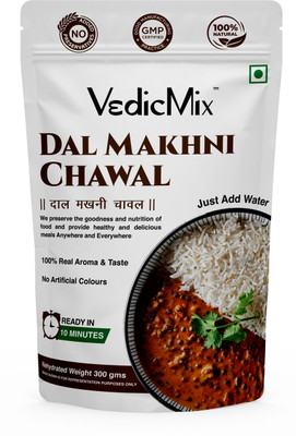 VEDICMIX Dal Makhani Chawal Ready to Eat Rich Creamy Black Lentils Rice Heat & Eat Meal(90 g)