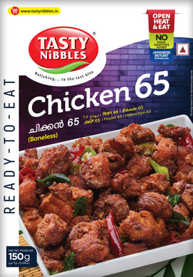 Tasty Nibbles Ready To Eat Chicken 65 Pouch [Pack Of 1] 150 g