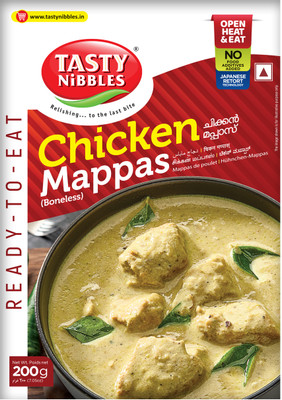 Tasty Nibbles Ready To Eat Chicken Mappas 200g|No Added Preservatives Using Retort Technology 200 g