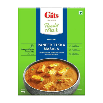 Gits Ready to Eat Paneer Tikka Masala(285 g)