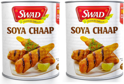 SWAD Soya Chaap in Brine | Chunks on Stick | Rich in Plant Protein (Vegan)(1700 g)
