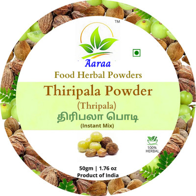 Aaraa Thiripala Powder (Thripala) 50gm (Pack of 2) 100gm 100 g(Pack of 2)