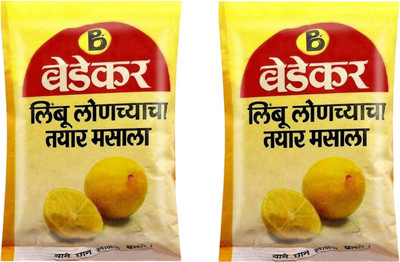 bedekar Lime Pickle Mix | Lemon Achar Masala | Nimbu Achar Mix | A++ Grade, 100gx2 Pcs- 200 g(Pack of 2)