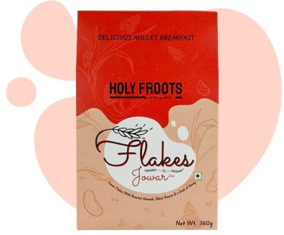 HOLY FROOTS Jowar Apple Flakes Gluten Free Breakfast Honey, Roasted Almonds, Black Raisins 1 kg