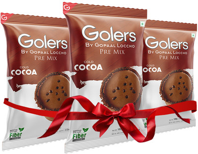 Golers Cold Cocoa Premix | Instant Chocolate Drink Powder | Coco Powder 100 g(Pack of 3)