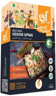 g1f in a gfi Instant Veggie Upma 300gm 300 g