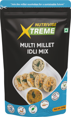 Nutrivise Xtreme Multi Millet Idli Mix-Instant Cook- Rich in Protein & Fiber-(pack of 1) 500 g