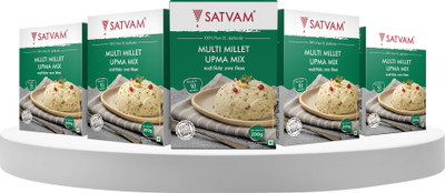 Satvam Multi Millet Upma Instant Mix 1000 g(Pack of 5)