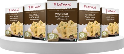 Satvam Multi Millet Dhokla Instant Mix 1000 g(Pack of 5)