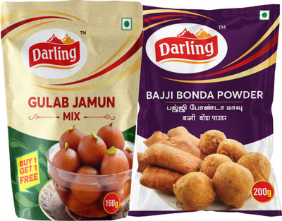 Darling Gulab jamun mix, 160g (Buy 1 & Get 1) With Bajji Bonda Mix FREE 200 g