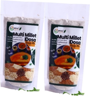 MEALEATS Multi Millet Dosa Instant Mix 200 g(Pack of 2)