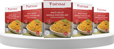 Satvam Multi Millet Khichdi Instant Mix 1000 g(Pack of 5)