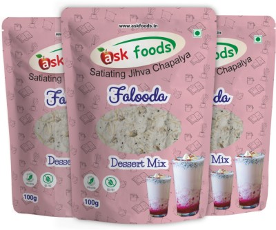 Ask Foods FALOODA Mix Pack Of 3 (100g X 3) Preservative Free 300 g(Pack of 3)