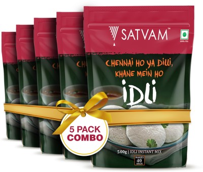 Satvam Idli Instant Mix 2500 g(Pack of 5)