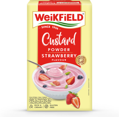 WeiKFiELD Custard Powder Strawberry Flavor Carton 75 g