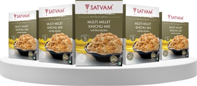 Satvam Multi Millet Khichu Instant Mix 1000 g(Pack of 5)