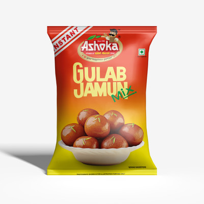 ASHOKA Instant Sweet Gulab Jamun Mix - 400 gm Each Pack 1200 g(Pack of 3)