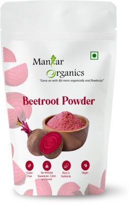 ManHar Organics Natural Beetroot Powder 100gm for Health, Skin & Hair | Rich in antioxidants | 100 g