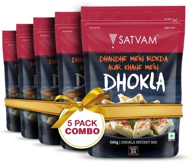 Satvam Dhokla Instant Mix 2500 g(Pack of 5)