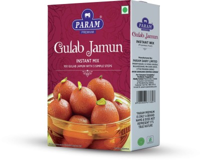 PARAM Gulab Jamun Instant Mix Powder, Easy to Make Soft & Delicious 100 Gulab Jamuns 500 g