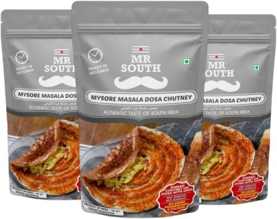 Mr. South Mysore Masala Instant Dosa Chutney Spices with Flavours 240 g(Pack of 3)