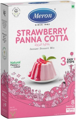 Meron Strawberry Panna Cotta Instant Dessert Mix 100 g