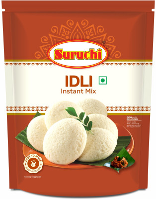 Suruchi Instant Idli Mix - 500g, Ready to Cook Rava Idli Powder (Makes 40 Per Pack) 500 g