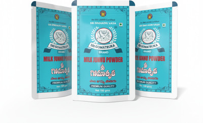 SRI GOMATRUKA GOMATRUKA Milk Junnu Powder (100g*3) |Easy-to-Make Junnu/Ginnu/Posu Sweet 300 g(Pack of 3)