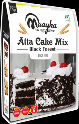 [ MOQ 2] Maayka – Ek Atoot Rishta -Atta-Black Forest Cake Mix 175 G For Rs. 97 @ 68% off