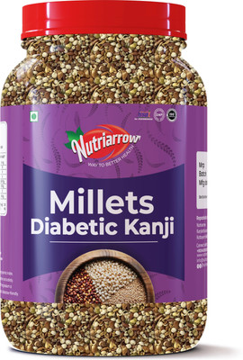 Nutriarrow Millet health mix Kanji|Diabetic Kanji|Natural Grains mix|High Protein & Fiber 800 g