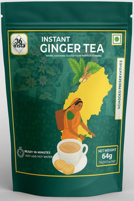 36Insta 2 Instant Ginger Tea + 1 Instant Poha 328 g