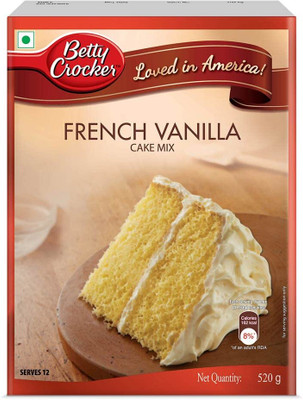 Betty Crocker Super Moist Cake Mix - French Vanilla Flavor 520 g