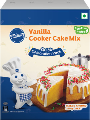 Pillsbury Cooker Cake - Vanilla (Eggless) 159 g
