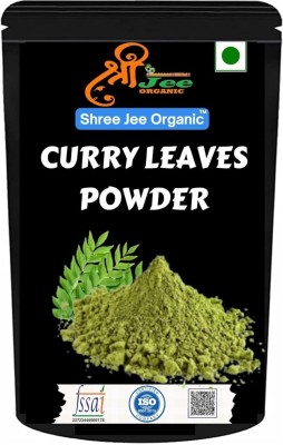 shree jee organic Curry Leaves Powder 100gm | Karuveppilai Powder for Shiny Hair & Eating 100 g