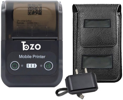 Bzo App Pro Billing Software/App POS 58D with Billing Machine (Roll,Pouch,Adapter,Cable) Thermal Receipt Printer