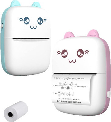 Wifton Pocket Thermal Printers with 1 Roll Printing Paper for Android iOS Smartphone Thermal Printer