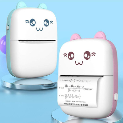 Voltegic Portable Label Printer Inkless Printer for Android & iOS System Thermal Printer
