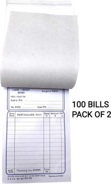 R K SALES Leader Cash memo R K Cash Memo, 100 Bills, 100 Printed+100 Plain, 2 Pcs Pack 2-Part Soft Bound(1 Sets) R K SALES Leader Cash memo R K Cash Memo, 100 Bills, 100 Printed+100 Plain, 2 Pcs Pack 2-Part Soft Bound(1 Sets)
